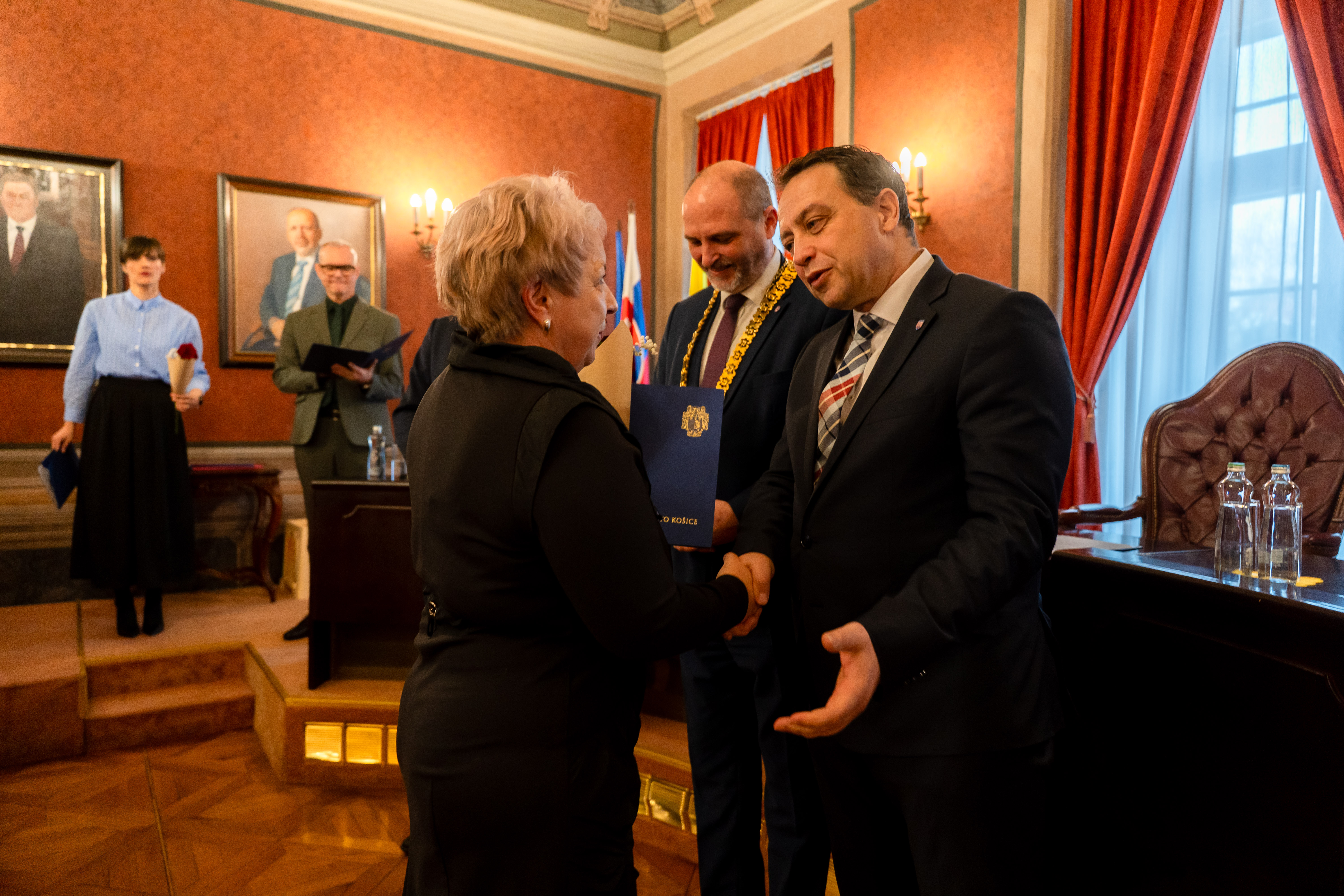 Novorocne prijatie jubilantov Magistratu mesta Kosice-65